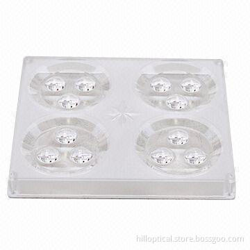 12-in-1 LED grow light lens, 155x135.6mm diameter, 60° beam angle